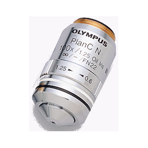 Evident Olympus PLCN 100xOl/0.6-1.25 Obiektyw planachromatyczny