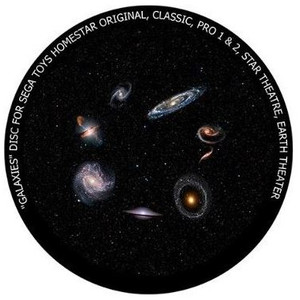 Redmark Slajd do planetarium Sega Homestar Pro, Galaktyki