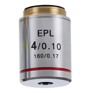 Euromex Obiektyw IS.7104, 4x/0.10, wd 15,2 mm, EPL, E-plan (iScope)