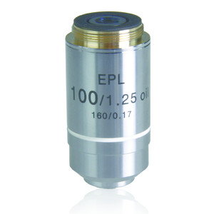 Euromex Obiektyw IS.7100, 100x/1.25 oil immers., wd 0,13 mm, EPL, E-plan, S (iScope)
