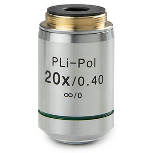 Euromex Obiektyw IS.7920-T, 20x/0.40, PLPOLi, plan, infinity, strain-free (iScope)