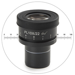 Euromex Okular pomiarowy AE.3223, HWF 10 eyepiece micrometer reticule (Oxion)