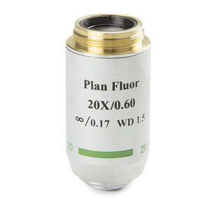 Euromex Obiektyw 86.554, 20x/0,60, w.d. 2,1 mm, PL-FL IOS , plan, fluarex (Oxion)