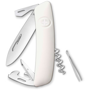 SWIZA Noże Szwajcarski scyzoryk kieszonkowy D03 biały