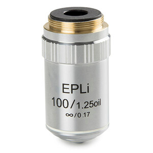 Euromex Obiektyw BS.8200, E-plan EPLi S100x/1.25 oil immersion IOS (infinity corrected), w.d. 0.25 mm (bScope)