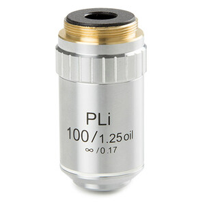Euromex Obiektyw BS.8400, Plan PLi S100x/1.25 oil immersion IOS (infinity corrected), w.d. 0.36 mm (bScope)