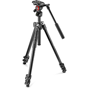 Manfrotto Statyw aluminiowy MK290LTA3-V z głowicą uchylną wideo Befree Live