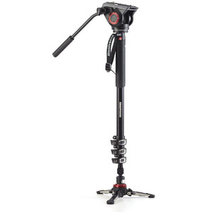 Manfrotto Statyw aluminiowy monopod MVMXPRO500 z olejową głowicą uchylną