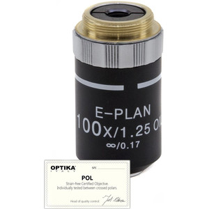 Optika Obiektyw M-148P, 100x/1.25 (OIL/WATER), infinity, plan, POL, ( B-383POL)