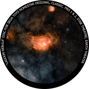 Redmark Wkładka do planetarium domowego Sega Homestar z mgławicą "Laguna".