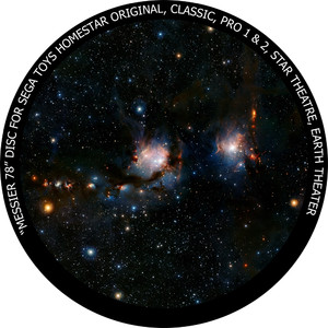 Redmark Wkładka do planetarium domowego Sega Homestar z mgławicą M78.