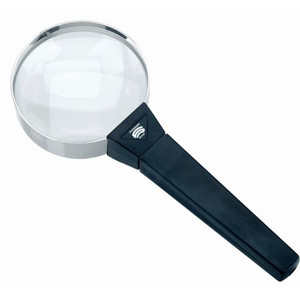 Schweizer Lupa ręczna Basic-Line FORTE, 10D/3,5x/Ø75mm, obustronnie wypukła