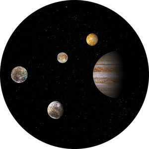 Redmark Wkładka do planetariów Bresser i National Geographic z systemem Jowisza