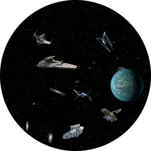 Redmark Wkładka do planetariów Bresser i National Geographic z motywem Gwiezdnych Wojen.