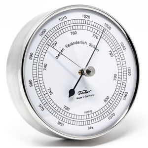 Fischer Stacja meteo Barometer Stainless Steel