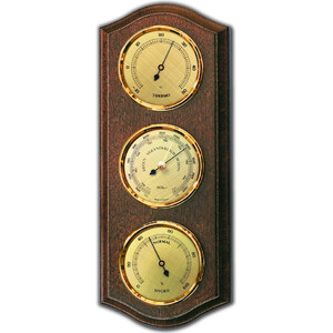 Fischer Stacja meteo Ø 63 mm Kolory orzech