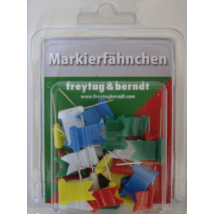 freytag & berndt Flagi markerowe w różnych kolorach 30 sztuk