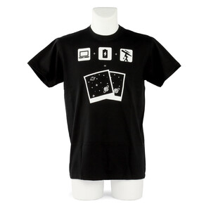 Omegon Koszulka T-shirt z motywem astrofotografii, rozmiar XL