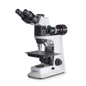 Kern Mikroskop OKM 172, MET, POL, bino, Inf, planachro, 50x-400x, Auflicht, HAL, 30W