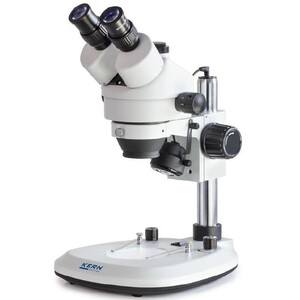 Kern Mikroskop stereoskopowy zoom OZL 463, Bino, Greenough, 0,7-4,5x, HWF10x20, 3W LED
