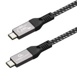 PegasusAstro Kabel USB 4.0 Gen 3 Type-C/Typ-C 50cm 3A