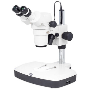 Motic Zoom-Stereomikroskop SMZ-168-BLED, bino, 7,5x-50x