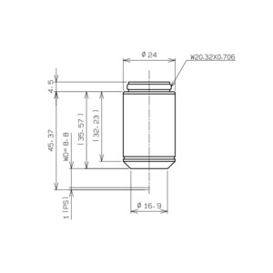 Evident Olympus Obiektyw Objective CACHN10x IPC/0.25 (CACHN10XIPC-1-7)