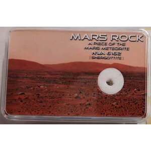 SR-Meteorites Meteoryty Oryginalny meteoryt marsjański NWA 6162 0,007 - 0,014 grama