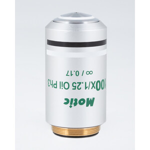 Motic Obiektyw CCIS, UC PL Ph, 100X / 1,25, szer. 0,16 mm, nieskończoność, PL, Ph, olej, S