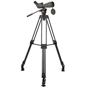 Omegon Luneta z zoomem 20-60x80mm + Statyw i głowica obrotowa