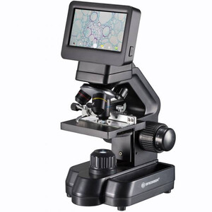 Bresser Biolux Touch, screen, 30x-1125x, AL/DL, LED, 5 MP, HDMI, Mikroskop für Schule und Hobby