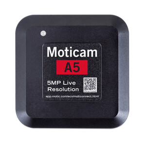 Motic Aparat fotograficzny A5, kolorowy, sCMOS, 1/2.8", 2µm, 30fps, 5MP, USB 2.0