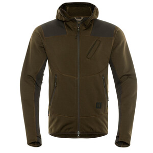 Härkila Deer Stalker Fleece Hoodie , Willow green/Shadow brown rozmiar XL