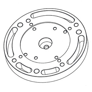 Omegon Adapter montażowy iOptron do kolumny Pro