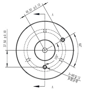 Omegon Adapter montażowy Vixen 45 mm do kolumny Pro