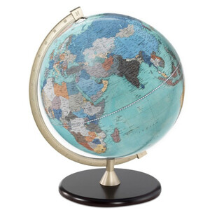 Zoffoli living Globus James Cook Acquamarina 33cm