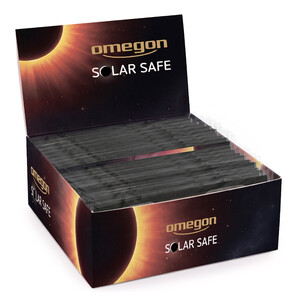 Omegon Okulary do obserwacji zaćmienia Słońca Sofi Solar Safe w opakowaniu zawierającym 50 sztuk
