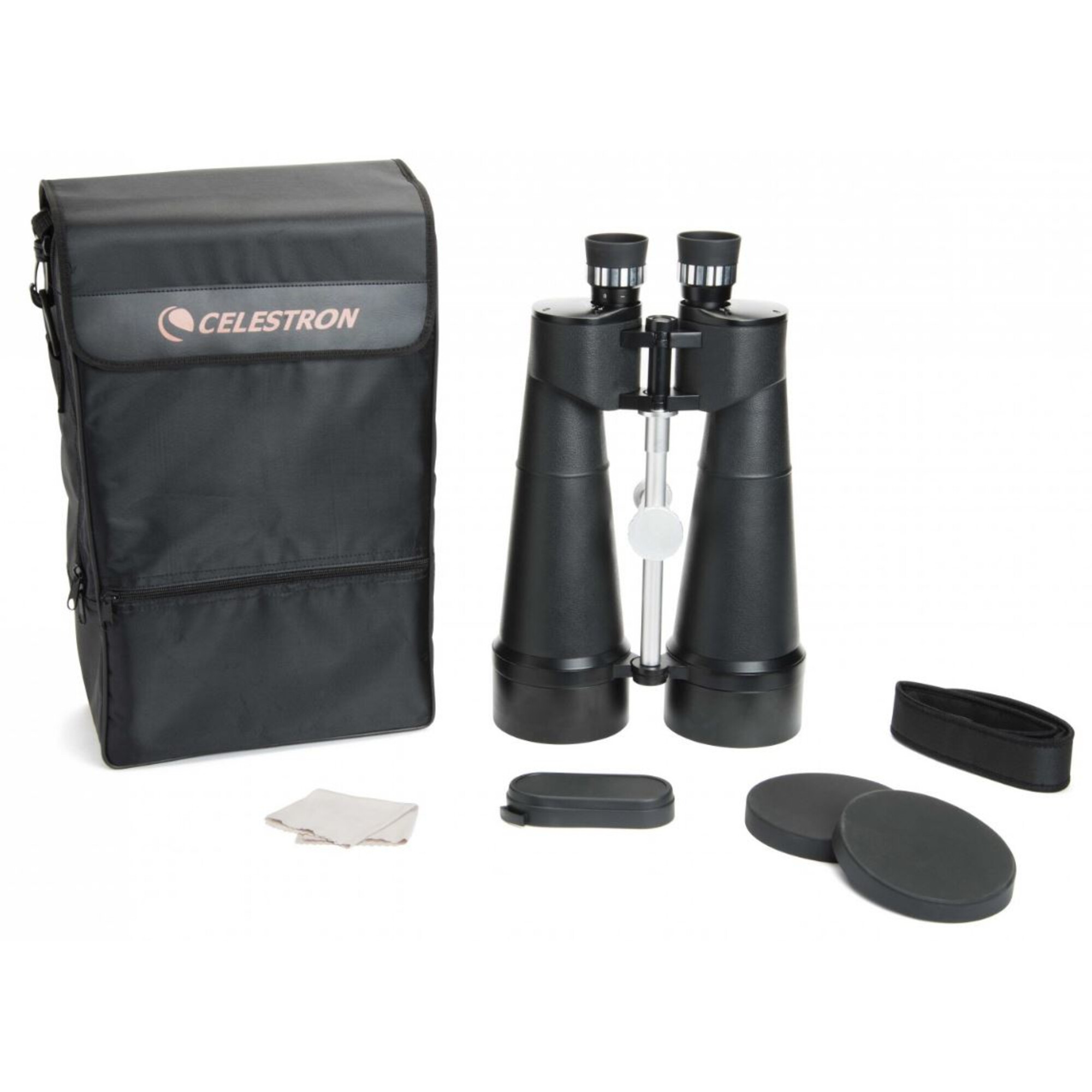 Celestron 71017 SkyMaster 25x100 mm, binocolo a prisma di Porro con lenti multistrato, vetro a prisma BaK-4 e custodia per il trasporto, nero : Celestron