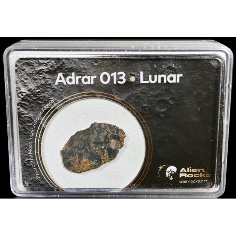 Alien Rocks Meteoryty Lunar Adrar 013 1–1,5 grama