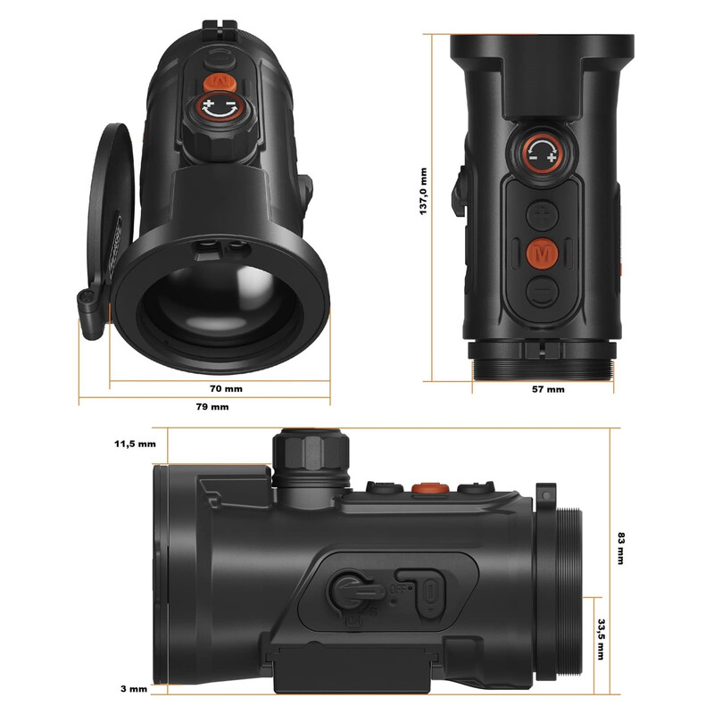 ThermTec Kamera termowizyjna Hunt 635L Pro LRF