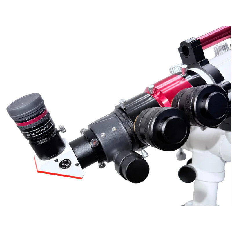 Lunt Solar Systems Teleskop do obserwacji słońca ST 80/560 LS80MT Ha B1800 PT DS Premium Kit