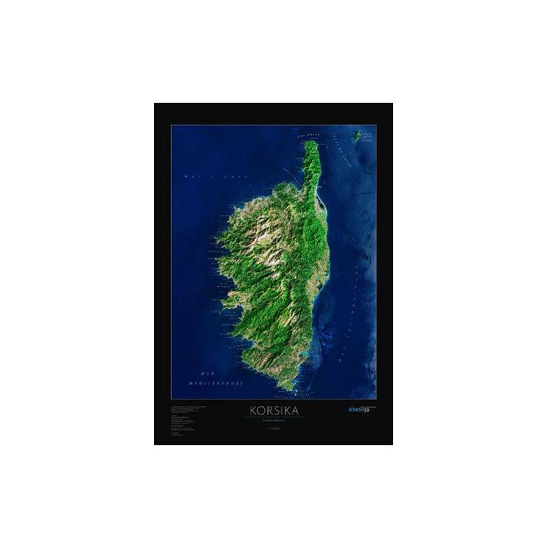 albedo 39 Mapa regionalna Korsyka