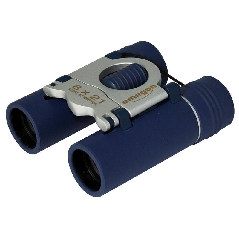 Omegon Lornetka Pocketstar 8x21, kolor niebieski
