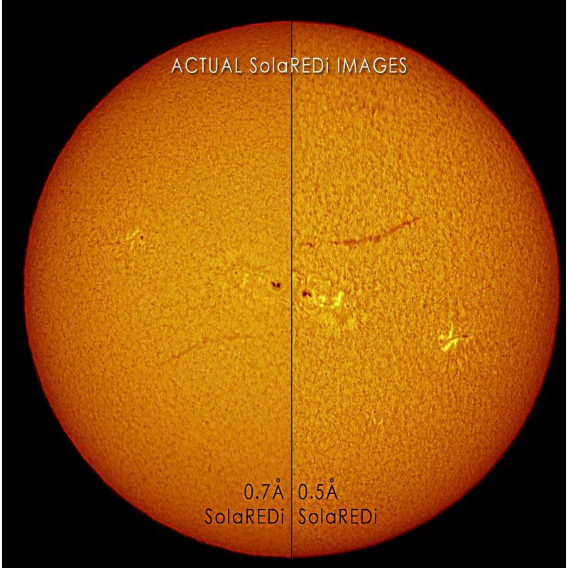 DayStar Teleskop do obserwacji słońca ST 60/1375 0.5Å SolaREDi Alpha Penta OTA
