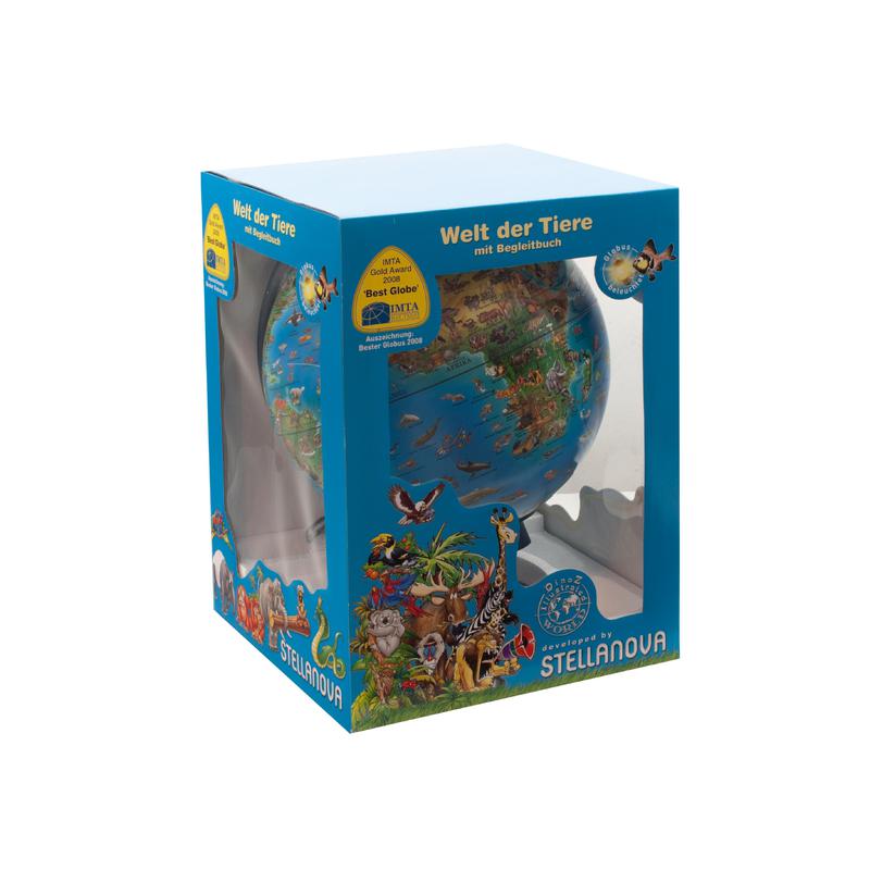 Stellanova Globusy dla dzieci DinoZ Kinder-Leuchtglobus 8828910, Tiermotive
