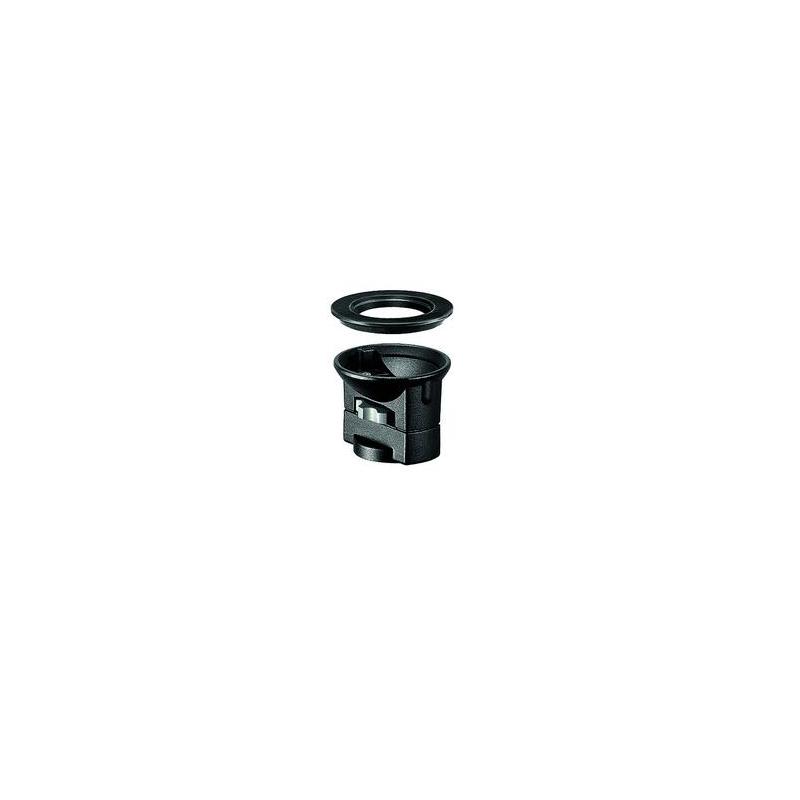 Manfrotto Urządzenie poziomujące 325N Adapter głowicy półkulowej 75/100mm