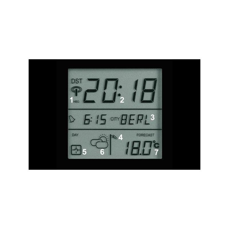 Irox Funk Wetterstation Personal Meteo Clock  METE-ON 3 B