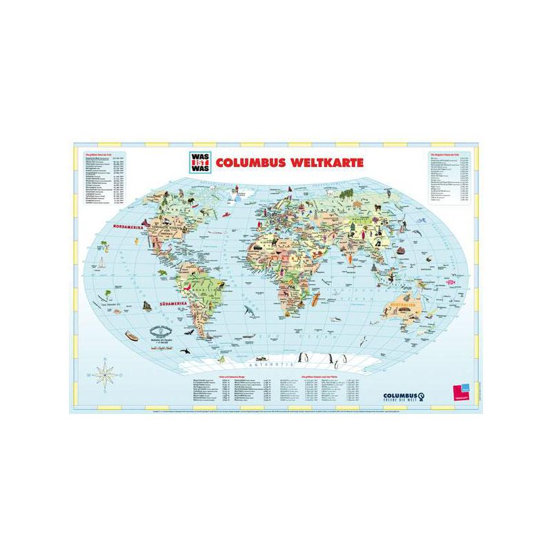 Columbus Globusy dla dzieci CO JEST CZYM Globus "Planeta Ziemia"