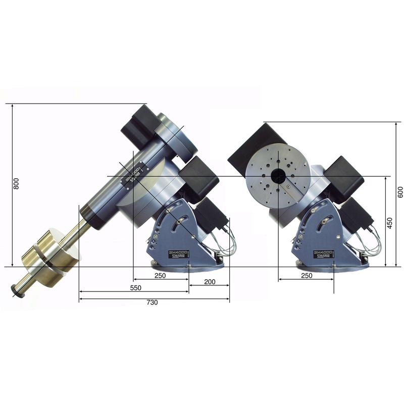 10 Micron Montaż GM 4000 QCI, wersja stacjonarna