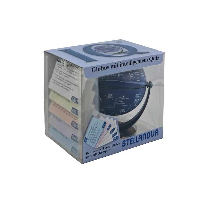 Stellanova Mini-Globus Globus obrotowo-uchylny nieba gwiaździstego z quizem IQ 10cm
